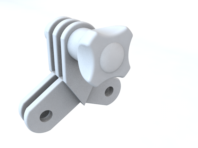 GoPro Mount 2 to 1