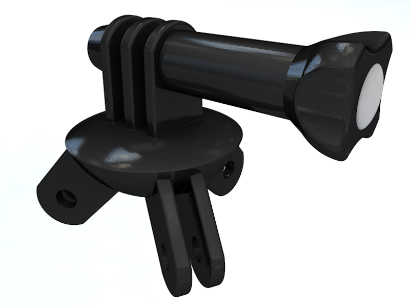 GoPro Mount - 3 to 1