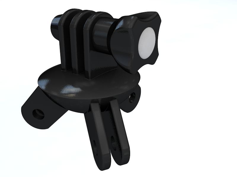 GoPro Mount - 3 to 1
